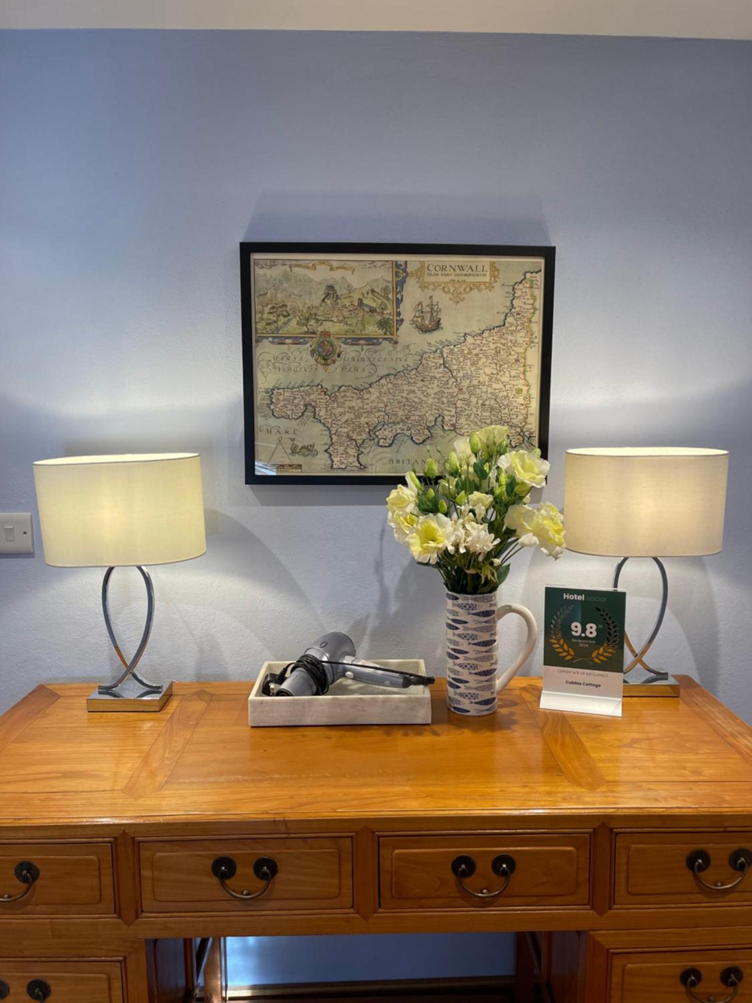 Cobble Cottage St Just Bagian luar foto